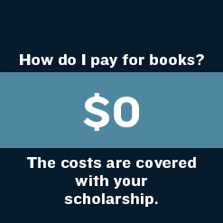 How do I pay for books?